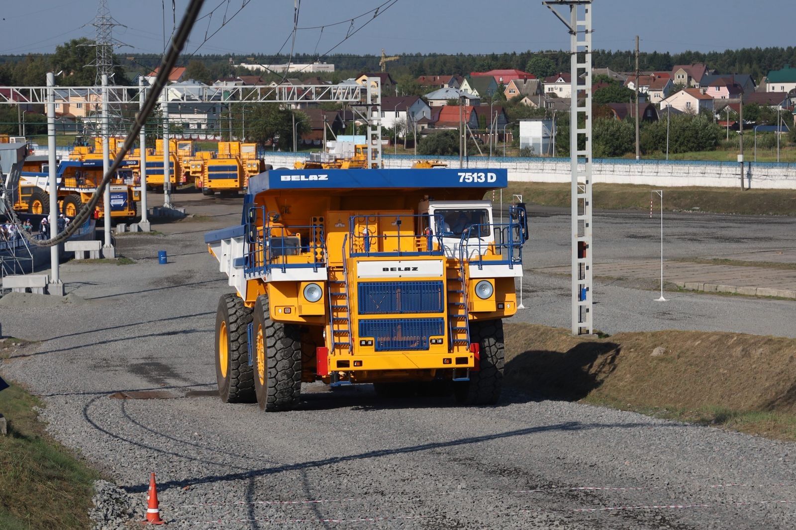 Практические испытания операторов карьерных самосвалов БЕЛАЗ