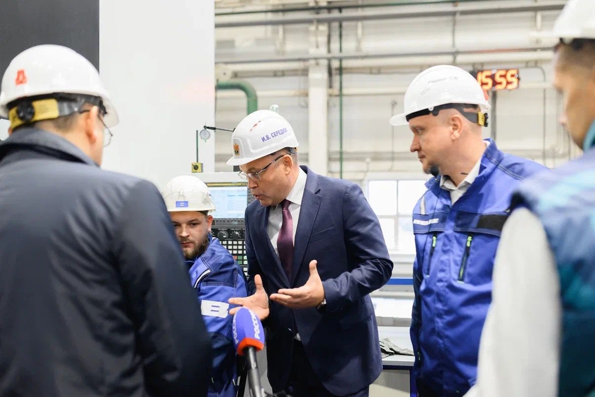 Торжественная церемония открытия второй очереди Центра технической поддержки БЕЛАЗ в Кузбассе