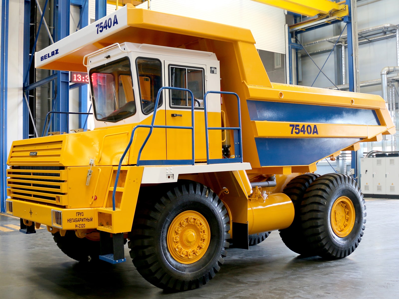 БЕЛАЗ 7540: 30 тонн – миниатюра
