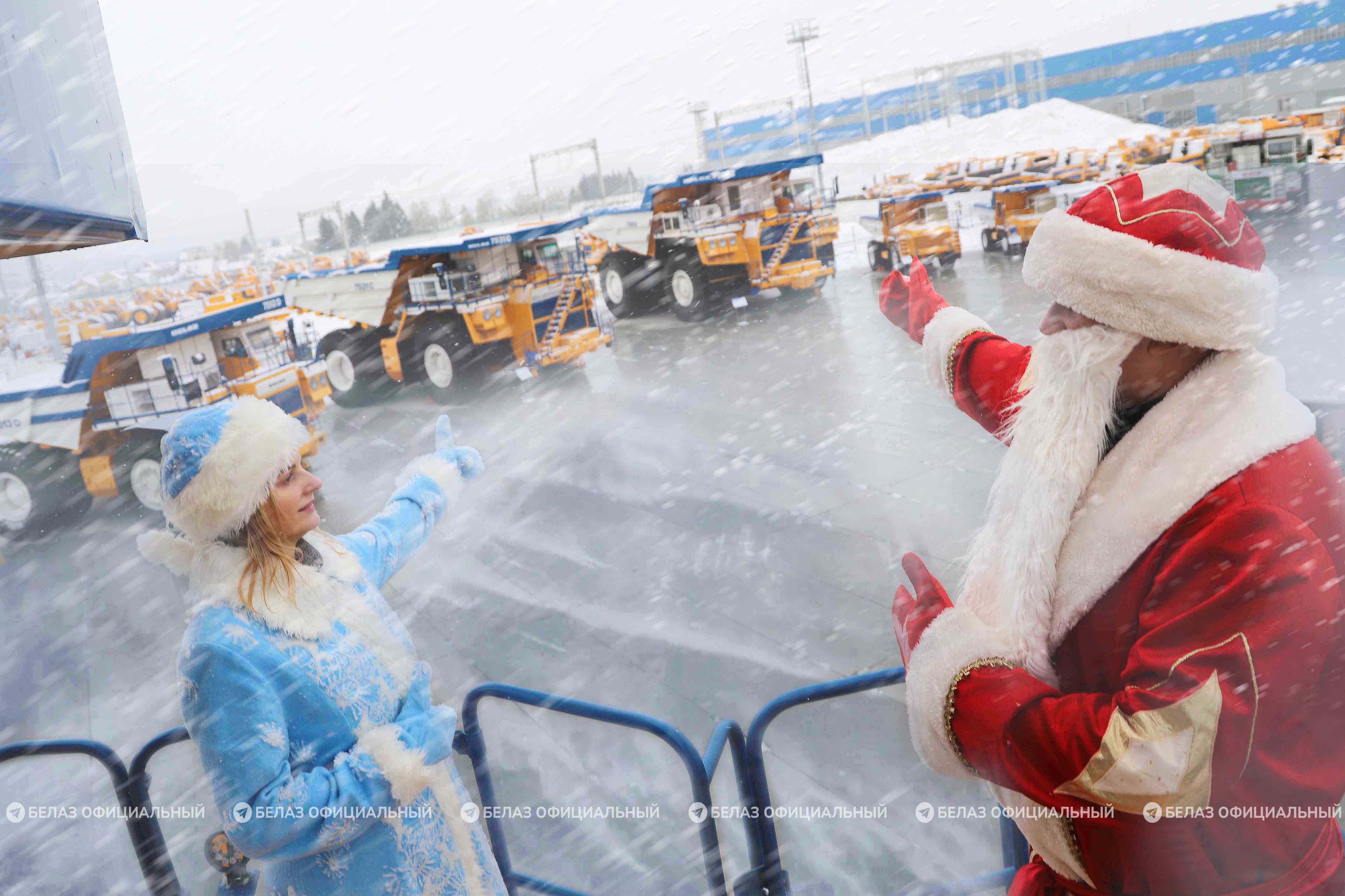 Экспозиция карьерной техники БЕЛАЗ на новой туристической площадке