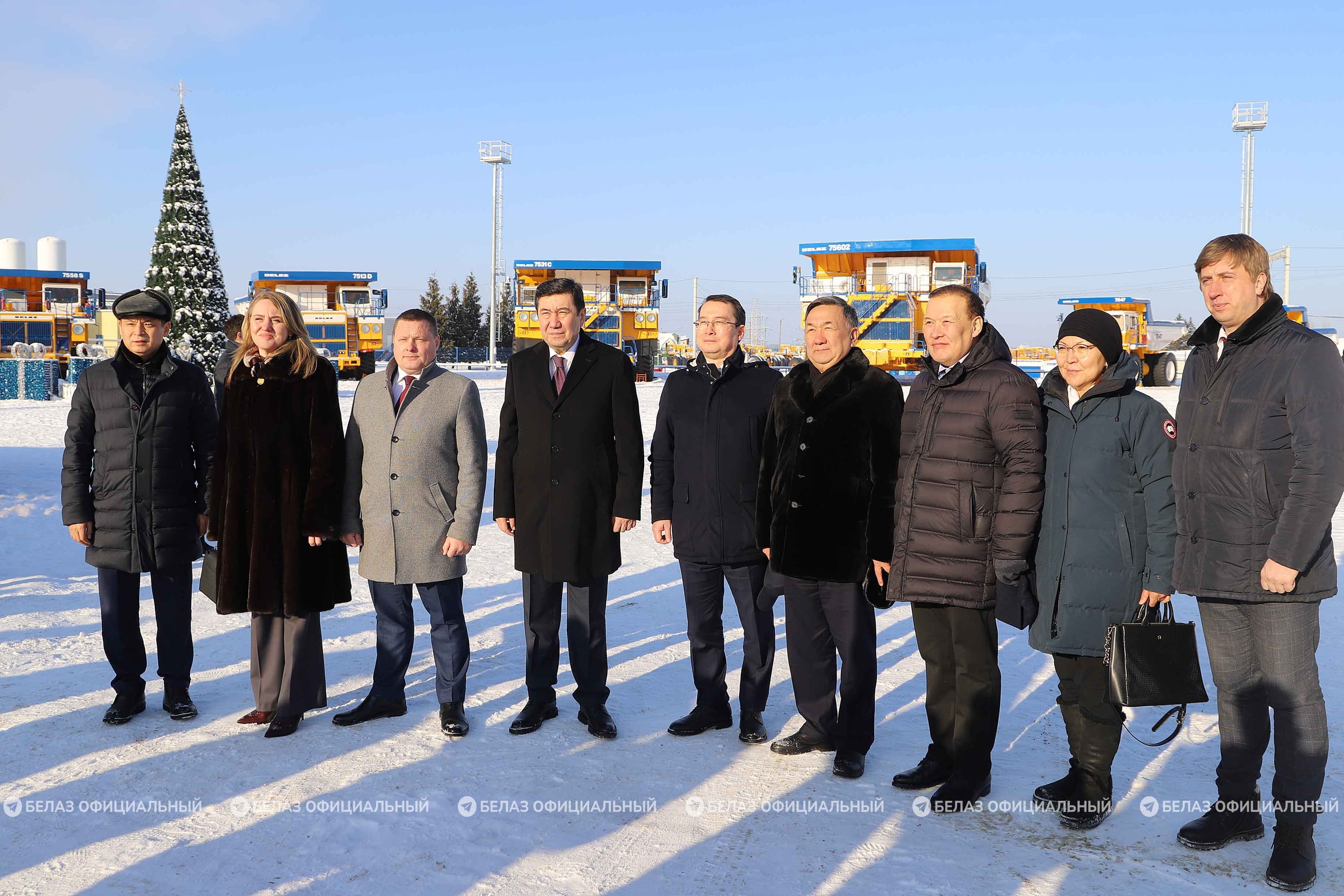 Обсуждение перспектив сотрудничества Казахстана и BELAZ