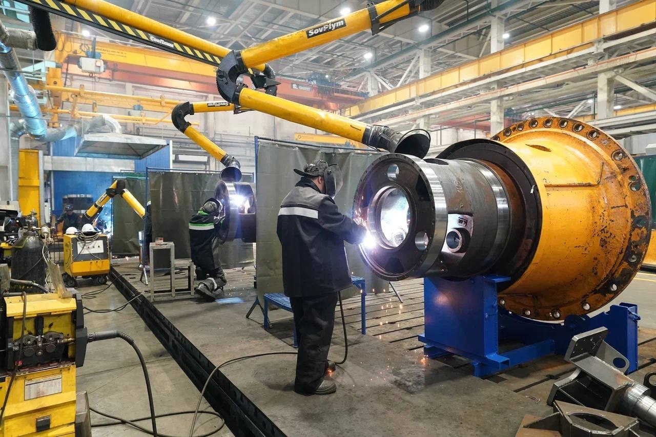 Производственный участок Центра технической поддержки БЕЛАЗ в Кузбассе