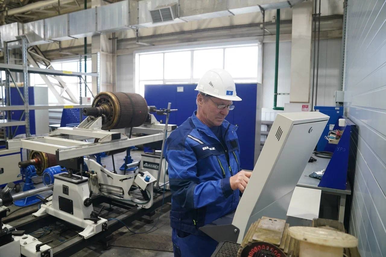 Внутренние помещения и инфраструктура Центра технической поддержки БЕЛАЗ в Кузбассе